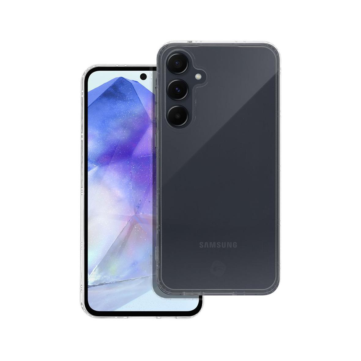 Etui na Samsung A55 Forcell F-Protect Long Lasting transparentne