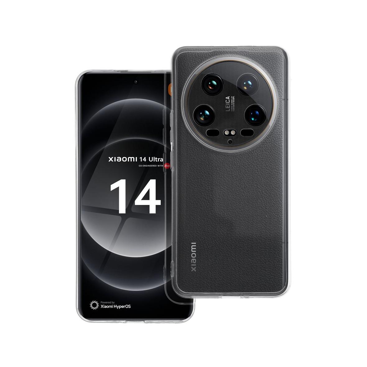 Futerał do Xiaomi 14 ULTRA Clear Case 2 mm (camera protection) transparentny