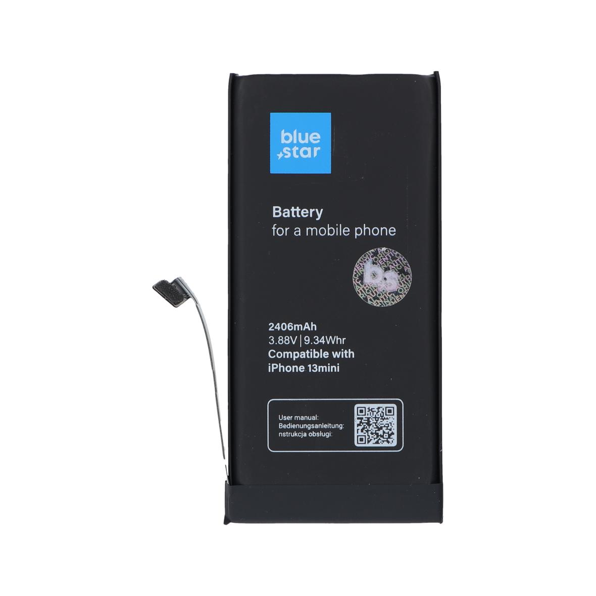 Bateria do iPhone 13 MINI 2406 mAh Blue Star HQ