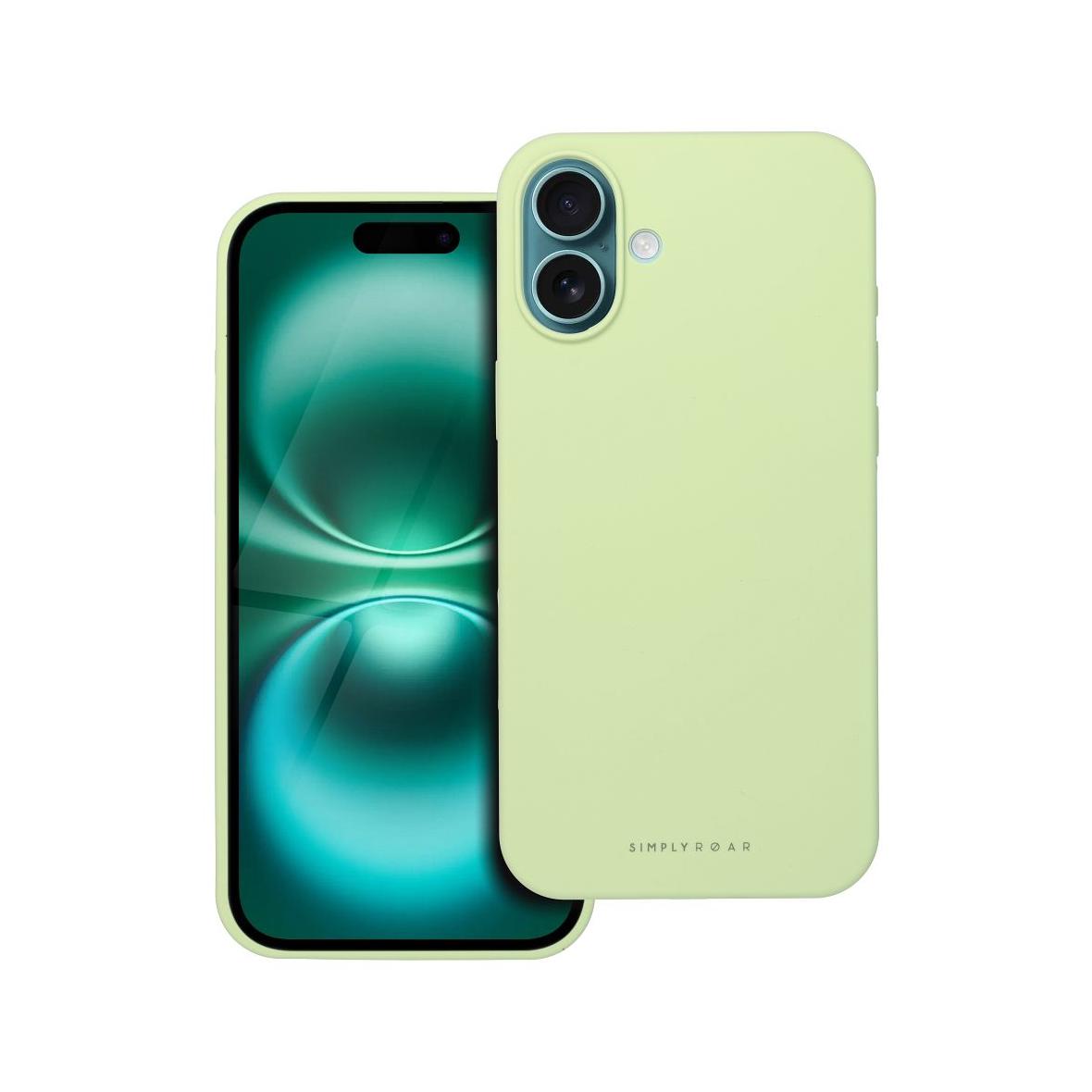 ROAR futerał CLOUD SKIN do IPHONE 16 Plus Jasnozielony