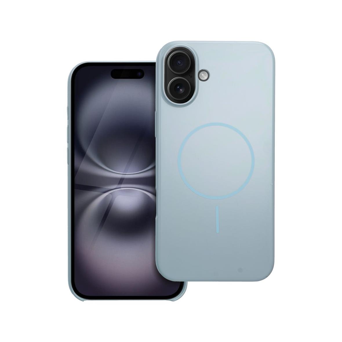 Etui na iPhone 16 PLUS Glossy Mag Cover zgodny z MagSafe miętowe