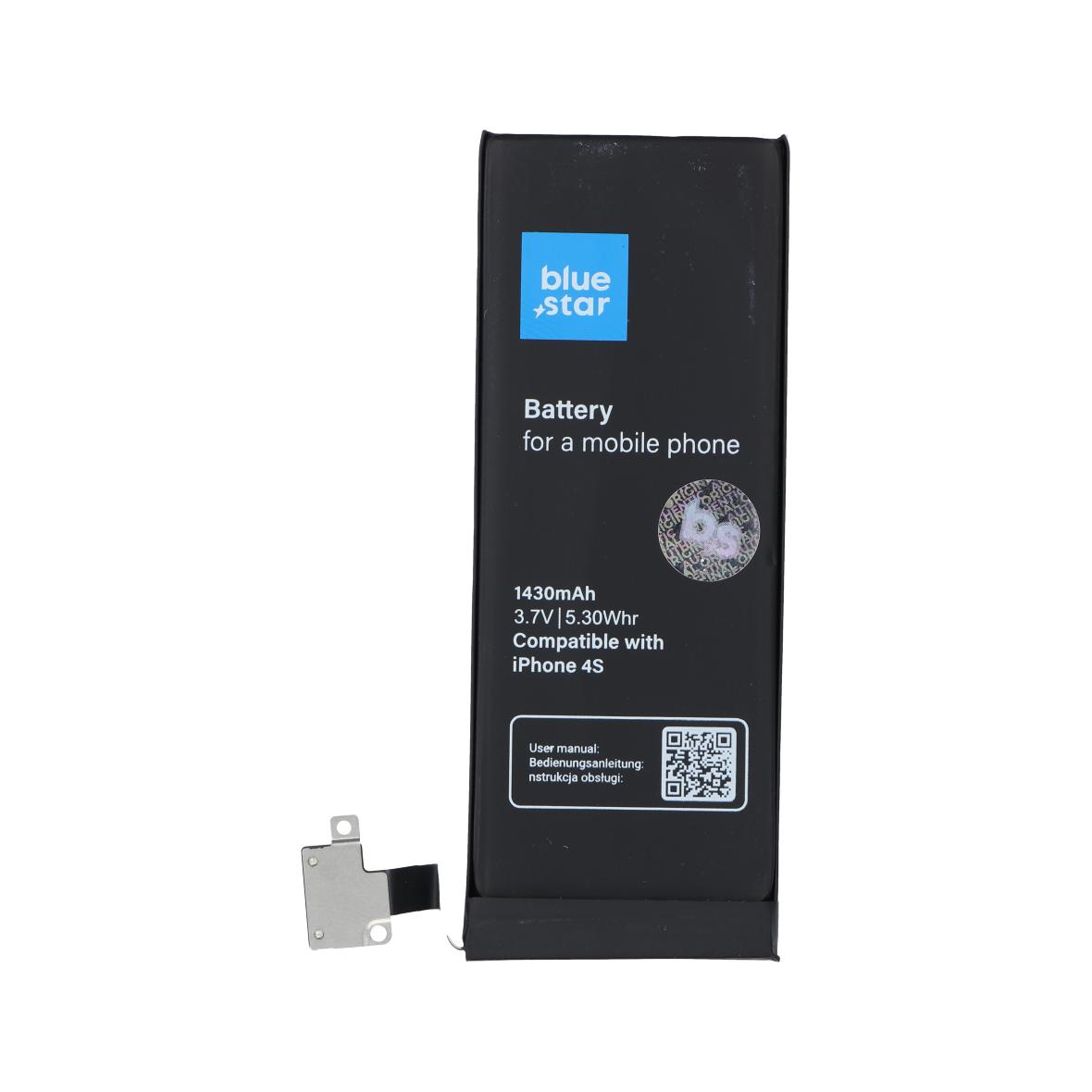Bateria do iPhone 4S 1430 mAh Blue Star HQ