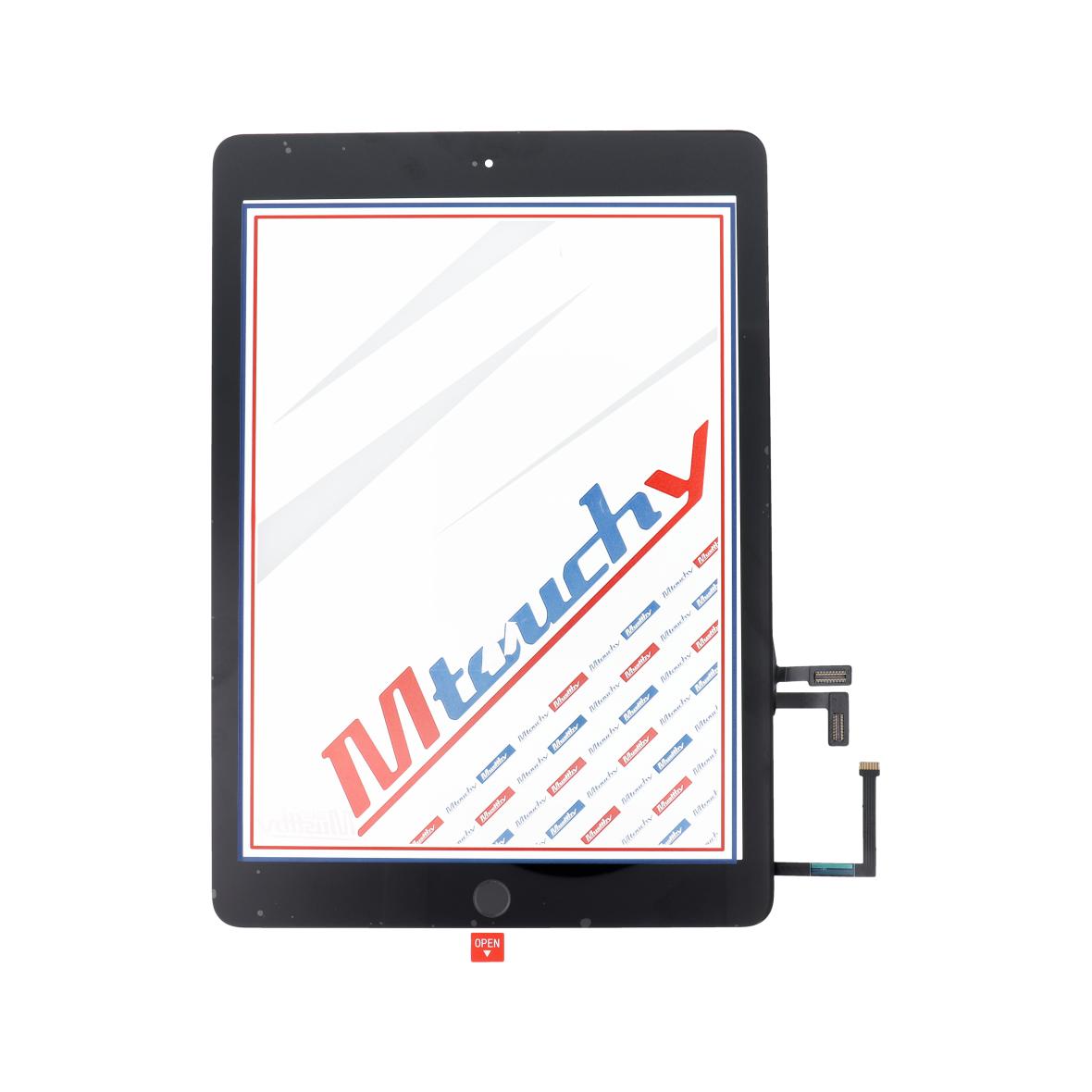 MUSTTBY Ekran dotykowy + taśma klejąca + Home do iPAD 5 (czarny)