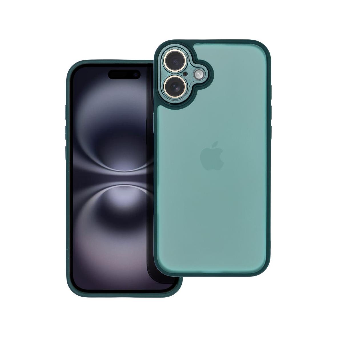 Futerał do iPhone 16 PLUS Variete ciemnozielony