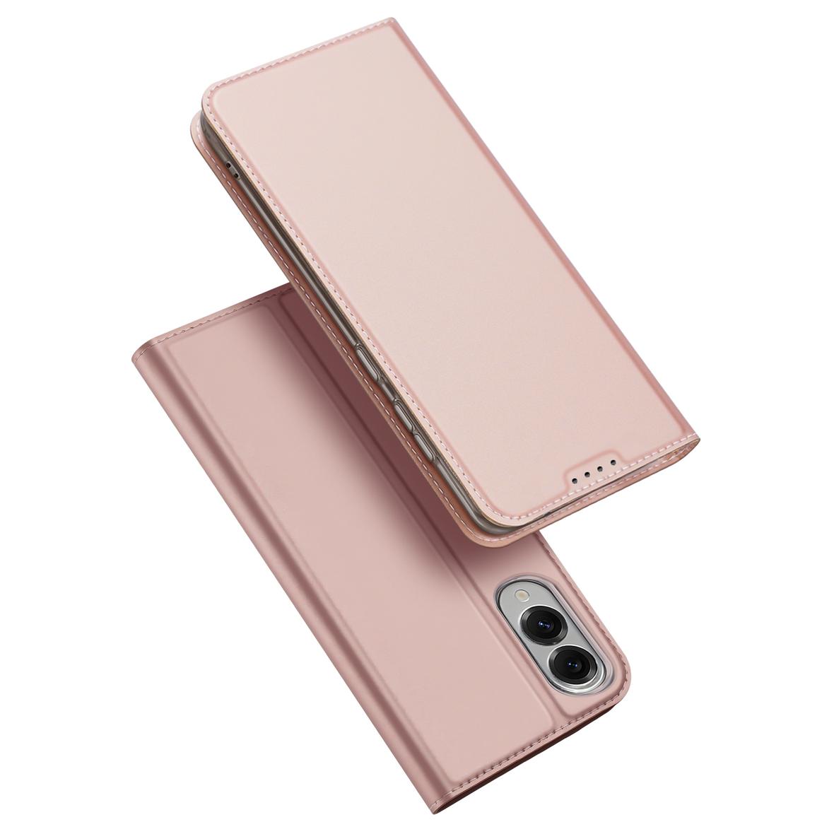 DUX DUCIS kabura SKIN PRO do SAMSUNG S25 Edge różowa