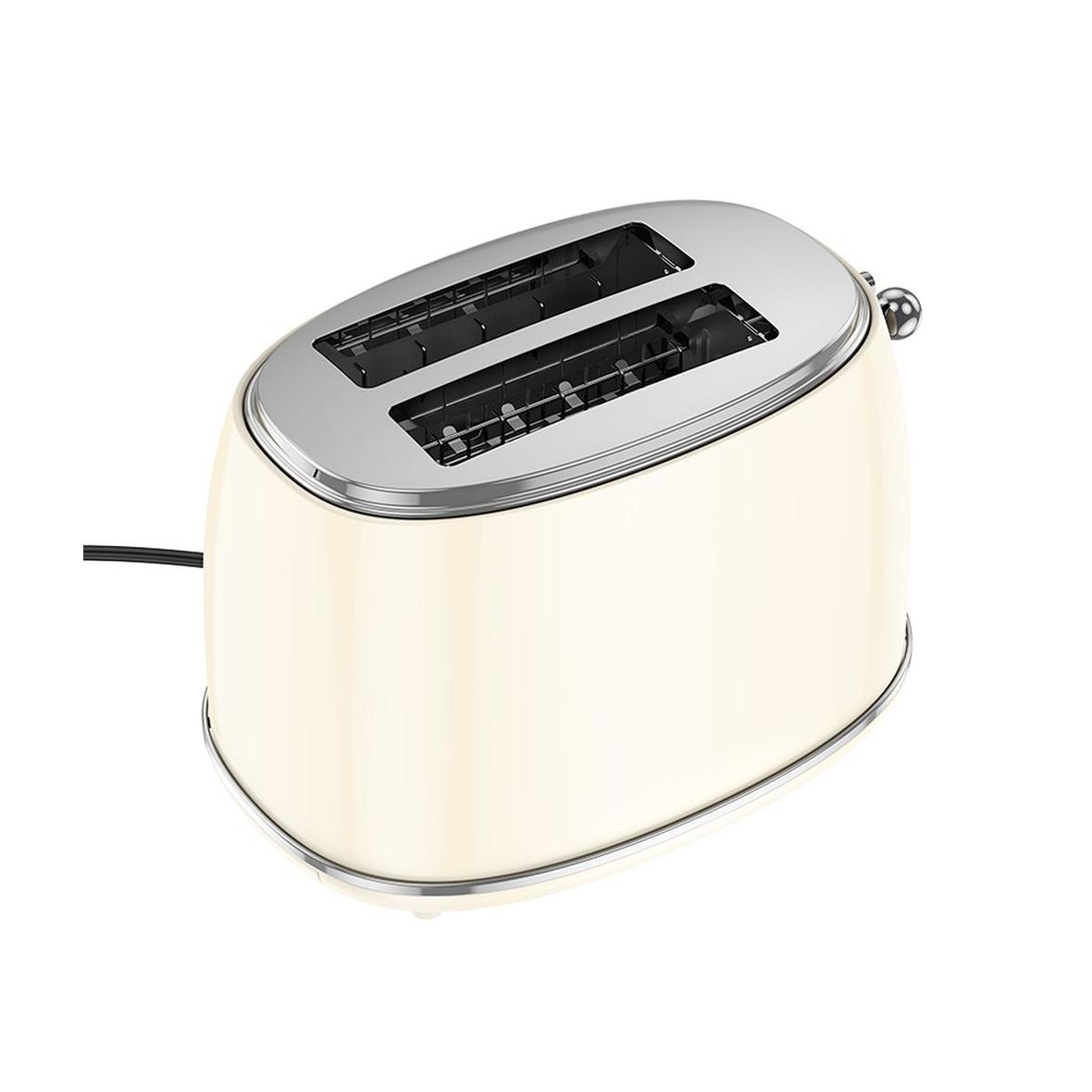 Toster Hoco w stylu Retro 850W HE50 biały