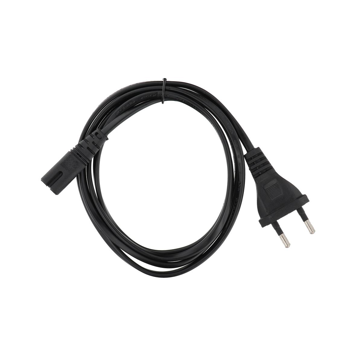 Kabel zasilający radiowy (2pin) 1,5 m czarny