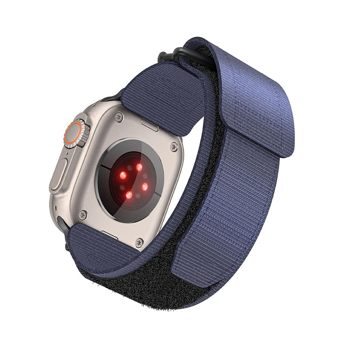 Pasek do Apple Watch Forcell F-Design FA05 rzep nylon 38 / 40 / 41 mm niebieski