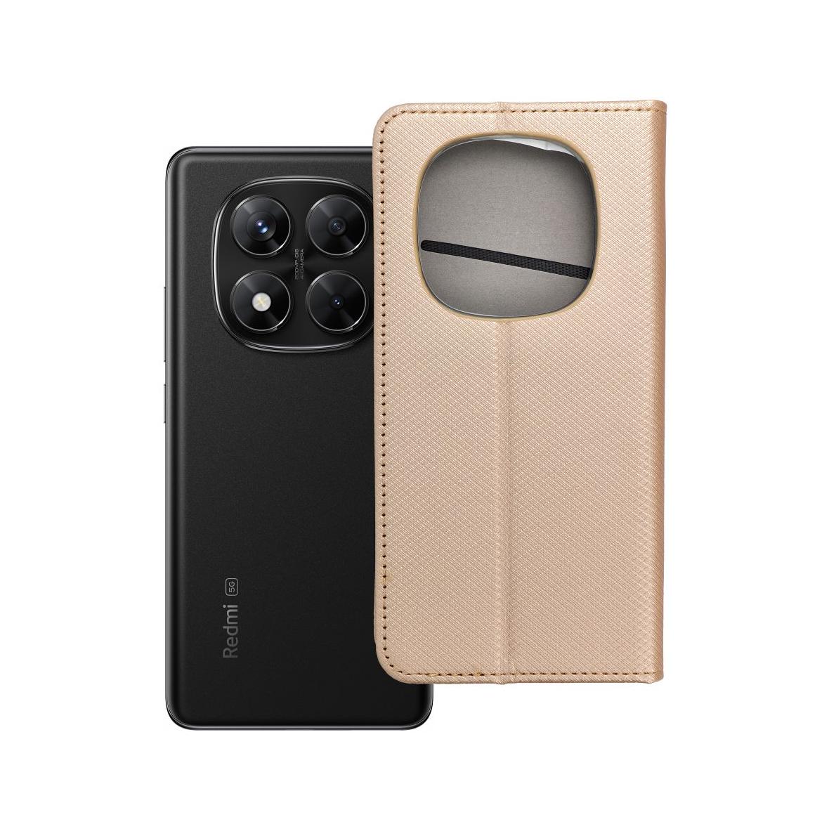 Etui z klapką na Xiaomi Redmi NOTE 14 PRO 5G / 14 PRO PLUS 5G Smart Case Book złote