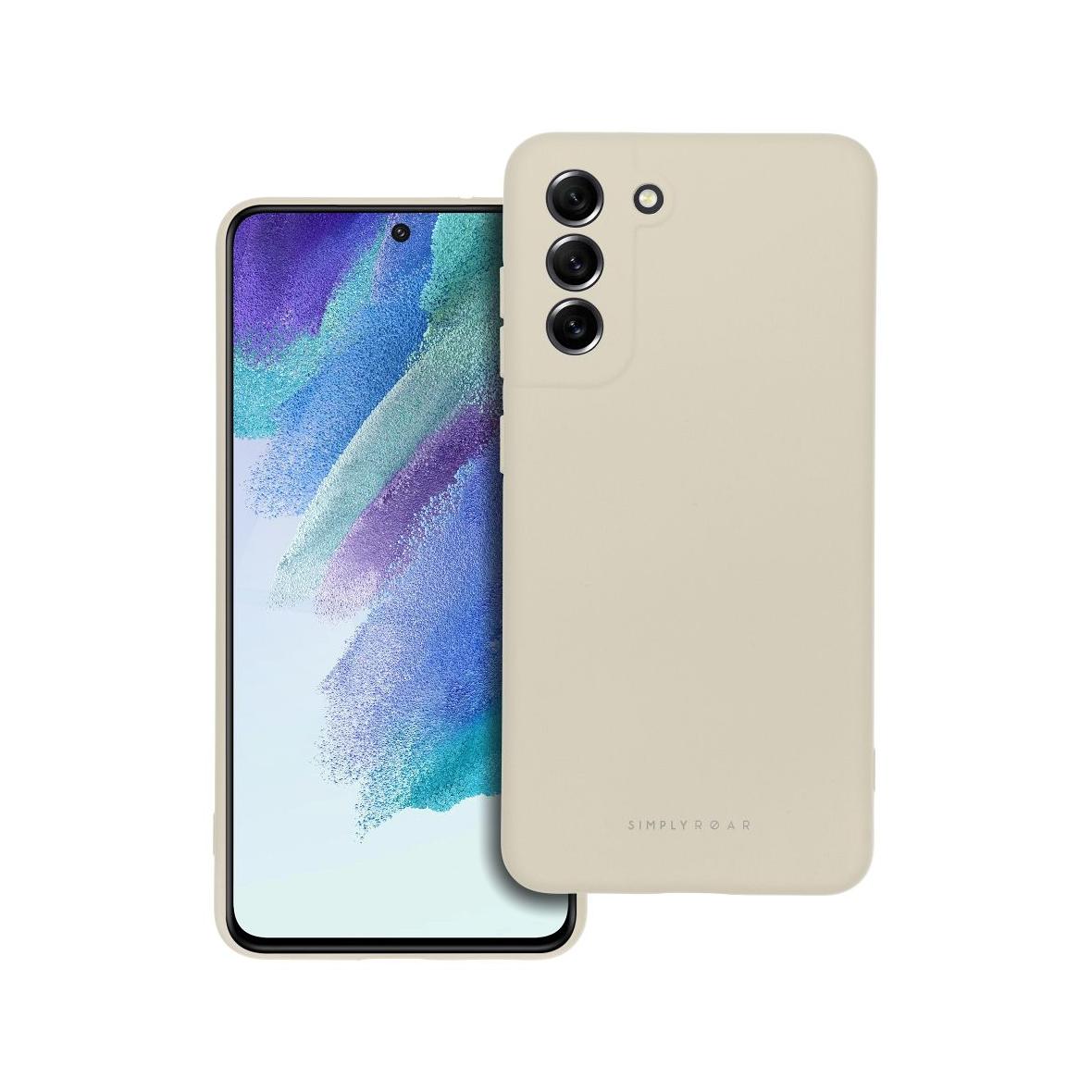 ROAR futerał SPACE do SAMSUNG S21 FE Kremowy