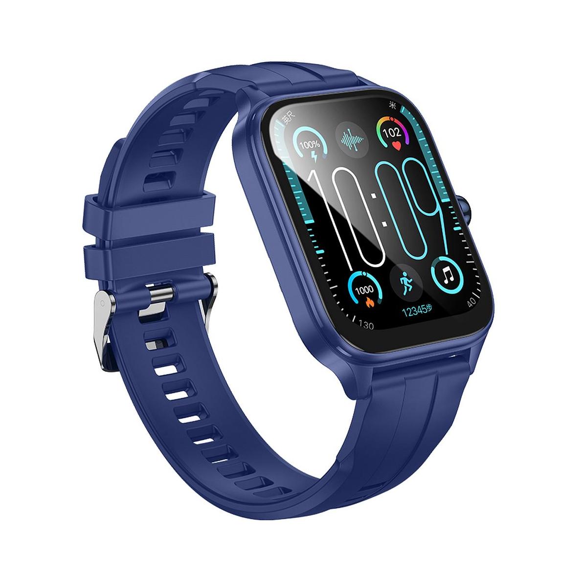 Smartwatch Hoco 1,95" TFT IPX4 z funkcją rozmowy Y27 niebieski