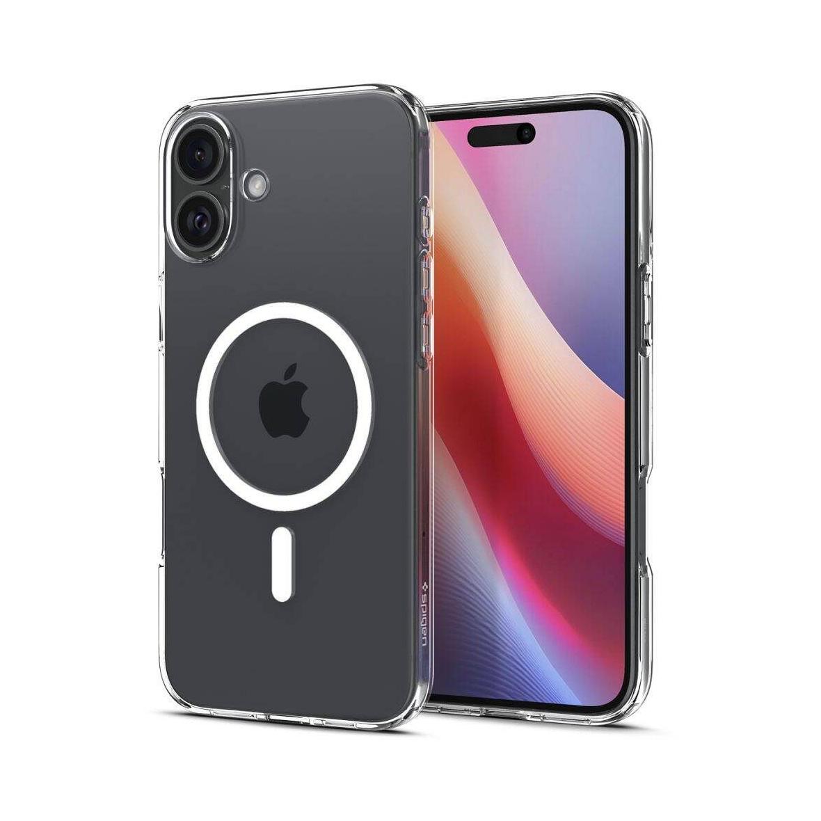 SPIGEN futerał LIQUID CRYSTAL MAG kompatybilny z MagSafe do IPHONE 16 Plus clear