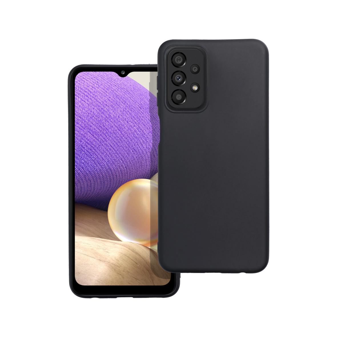 Futerał do Samsung A23 5G Matt czarny