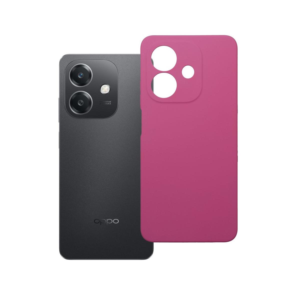 Futerał do Oppo A40 Silicone 2mm różowy