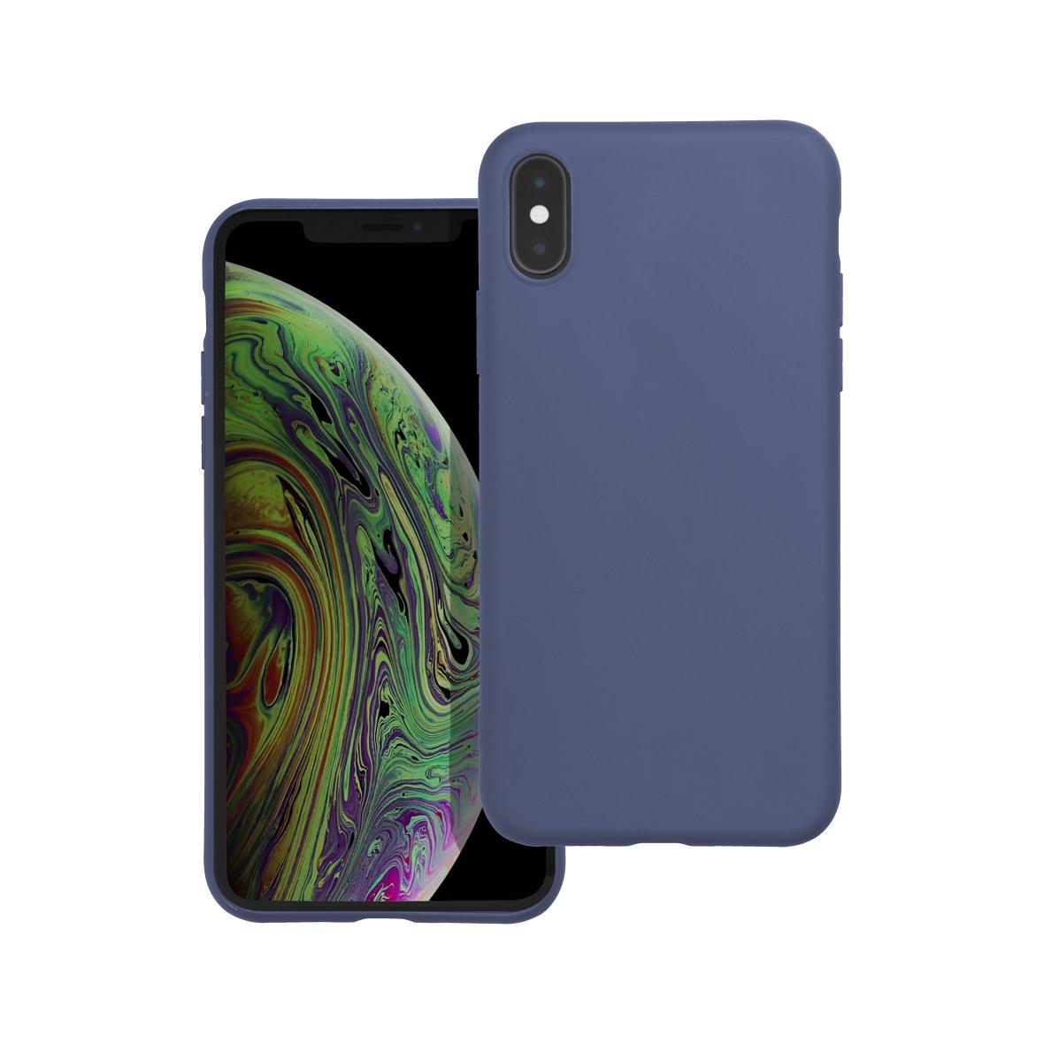 Futerał MATT do iPhone X / XS niebieski