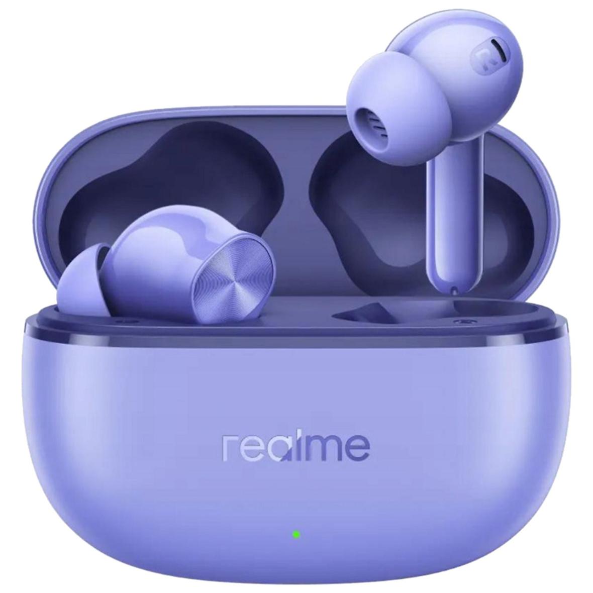 Słuchawki bezprzewodowe Realme T200 Lite fioletowe