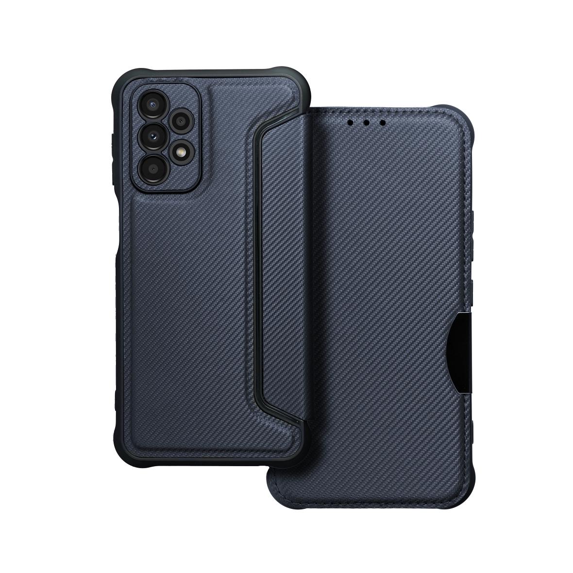 Etui z klapką na Samsung A23 5G Razor Book niebieskie