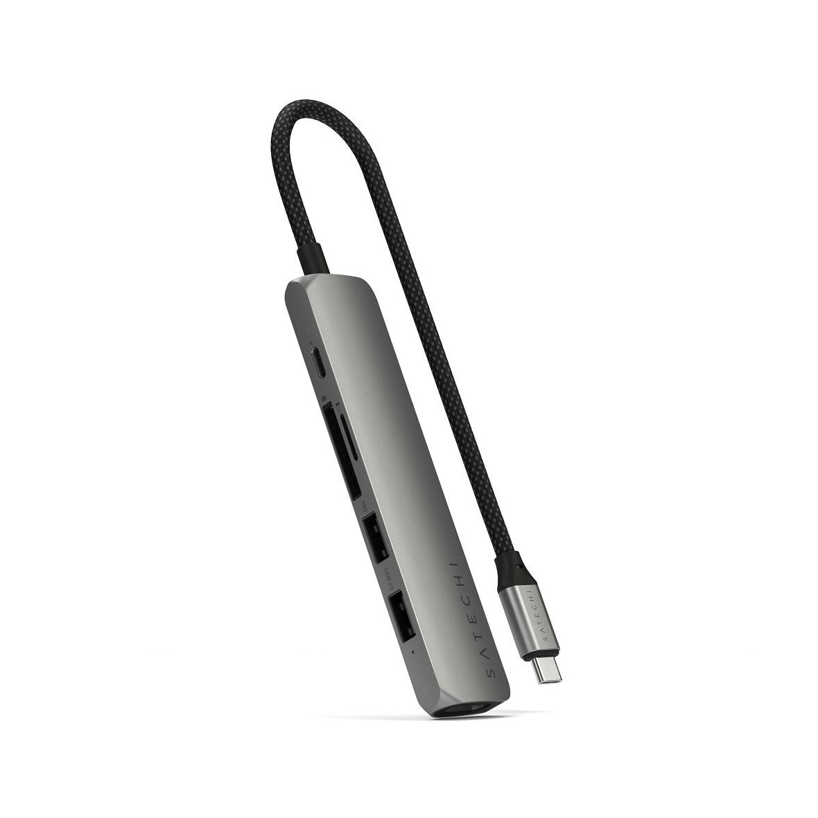 SATECHI adapter HUB 6w1 Typ C ST-P6SM szary