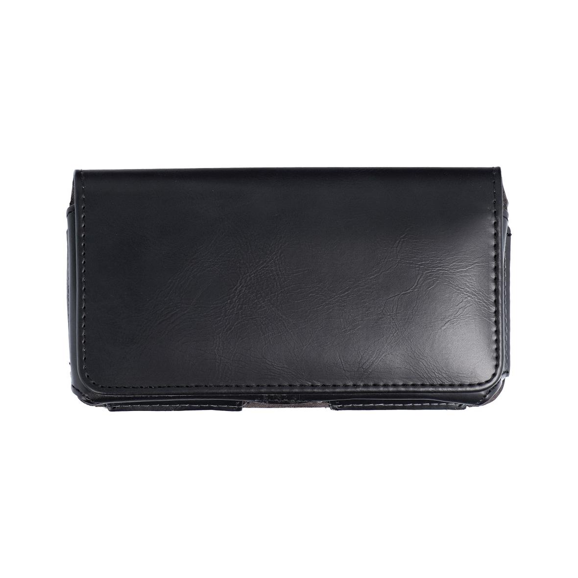 Kabura uniwersalna do paska CLASSIC 100A model 13 do (Samsung Note 2/3/4/10/ S7 Edge/ IPHONE 11/Huawei Y5 2019) czarna