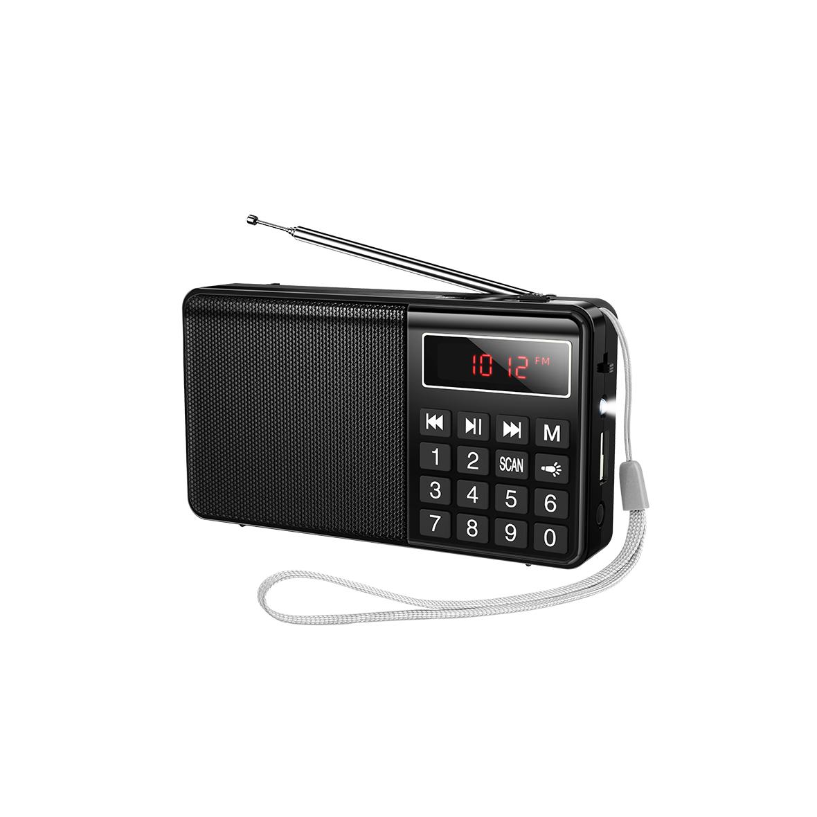 Radio przenośne Hoco HI50 czarne