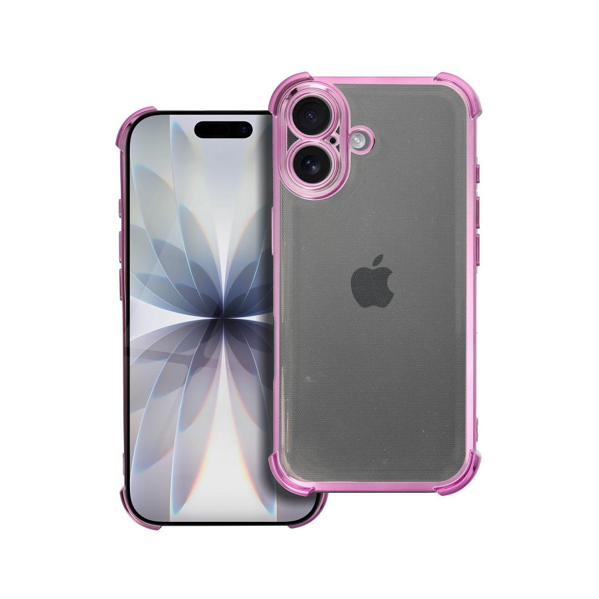 Futerał do iPhone 17 Antishock Electro purpurowy