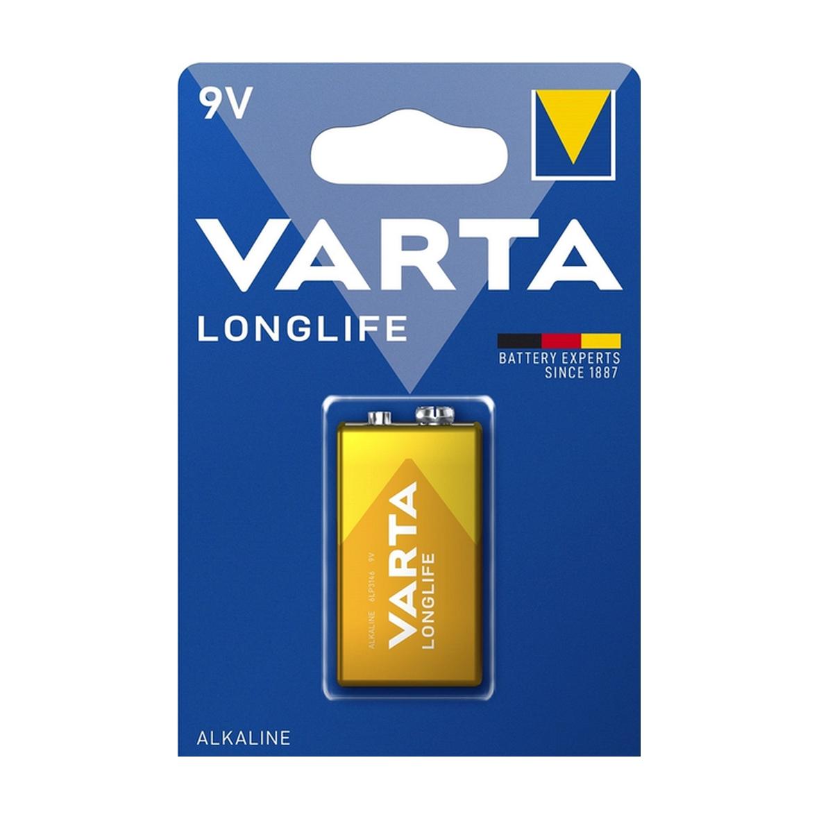 VARTA bateria alkaliczna 9V (Typ 6LR61) Longlife 1 szt