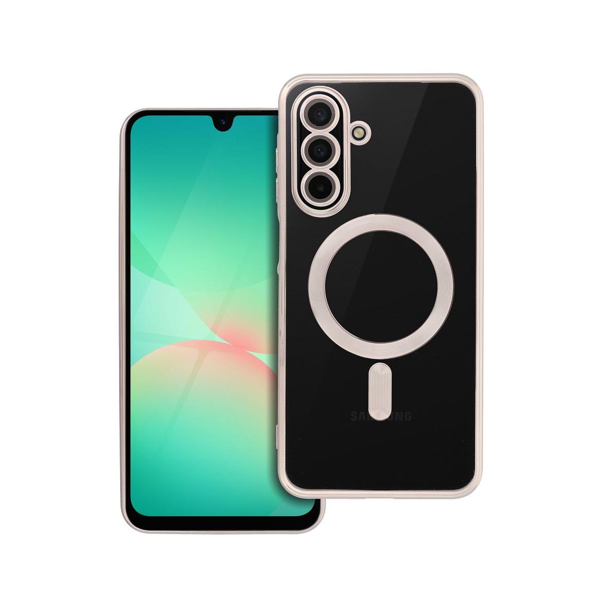 Futerał do Samsung A26 Electro Mag Cover zgodny z MagSafe tytanowy