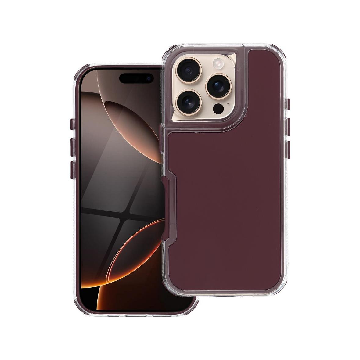 Futerał do iPhone 16 PRO Matrix purpurowy
