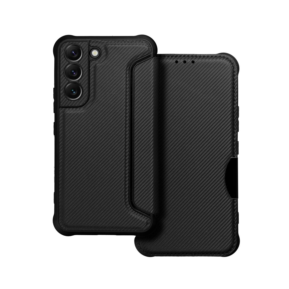 Etui z klapką na Samsung S22 Razor Book czarne