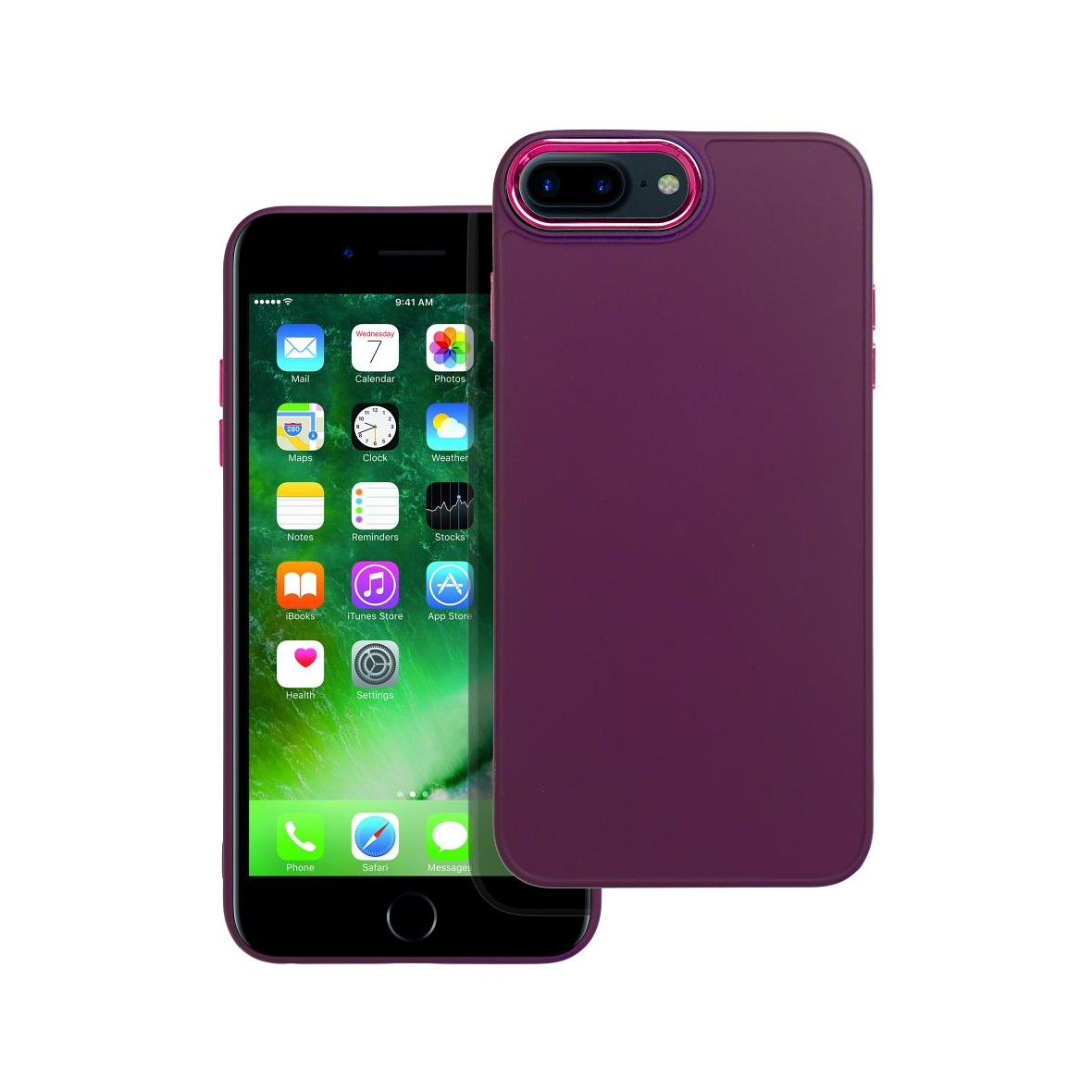 Futerał do iPhone 7 PLUS / 8 PLUS Frame fioletowy