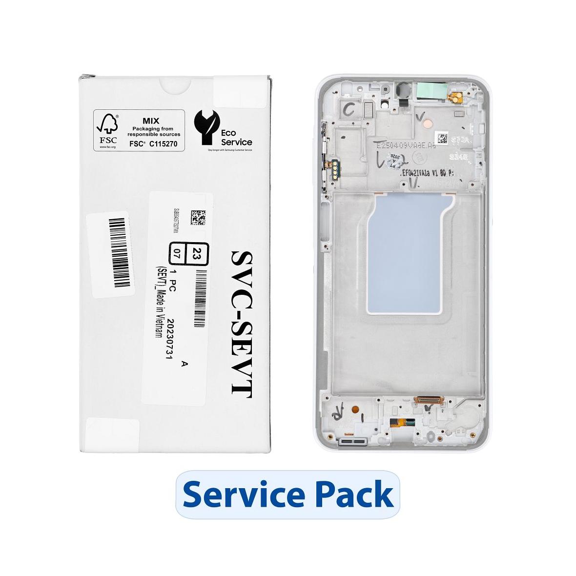ServicePack Wyświetlacz LCD SAMSUNG A26 5G A266B White GH82-37049B