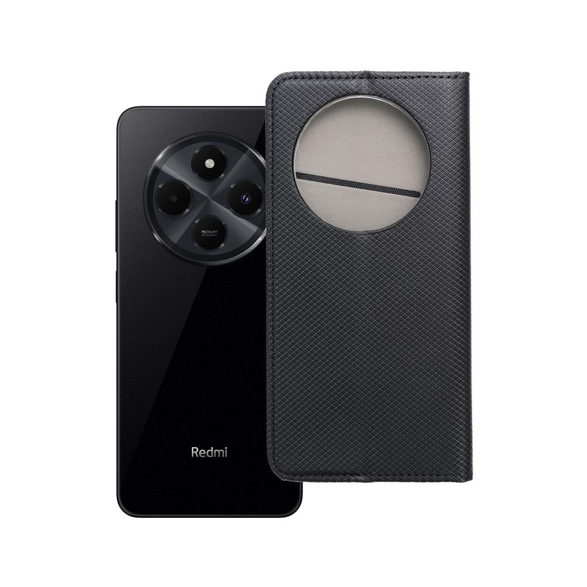 Etui z klapką na Oppo Reno 12F Smart Case Book czarne