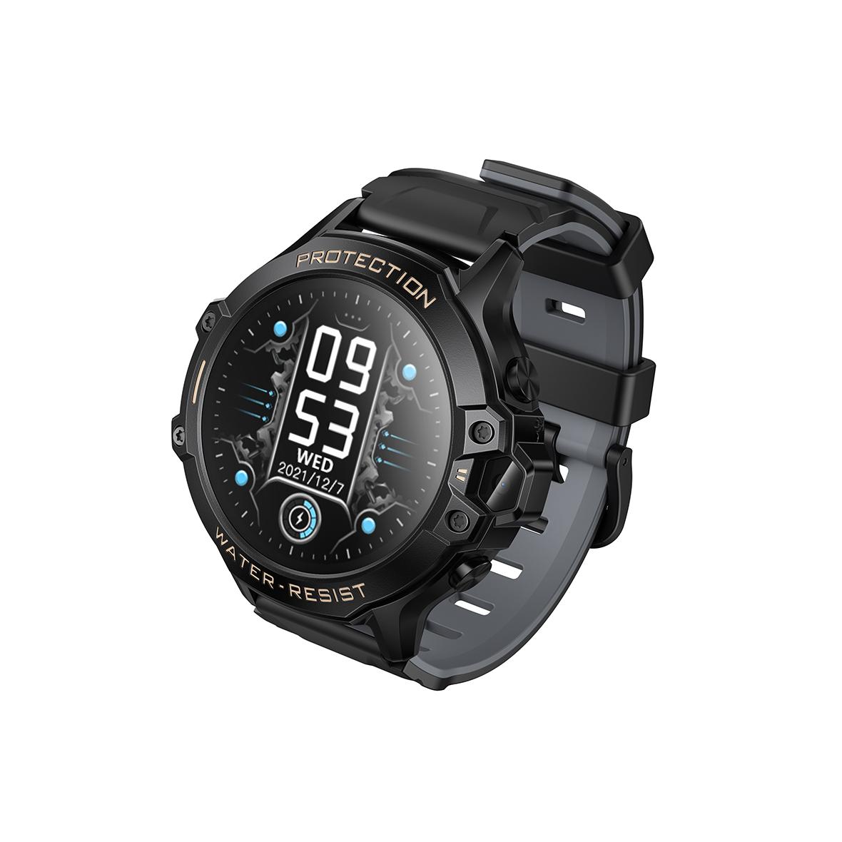 Smartwatch dla dzieci Hoco 1,28" 4G GPS z funkcją rozmowy Y107 czarny