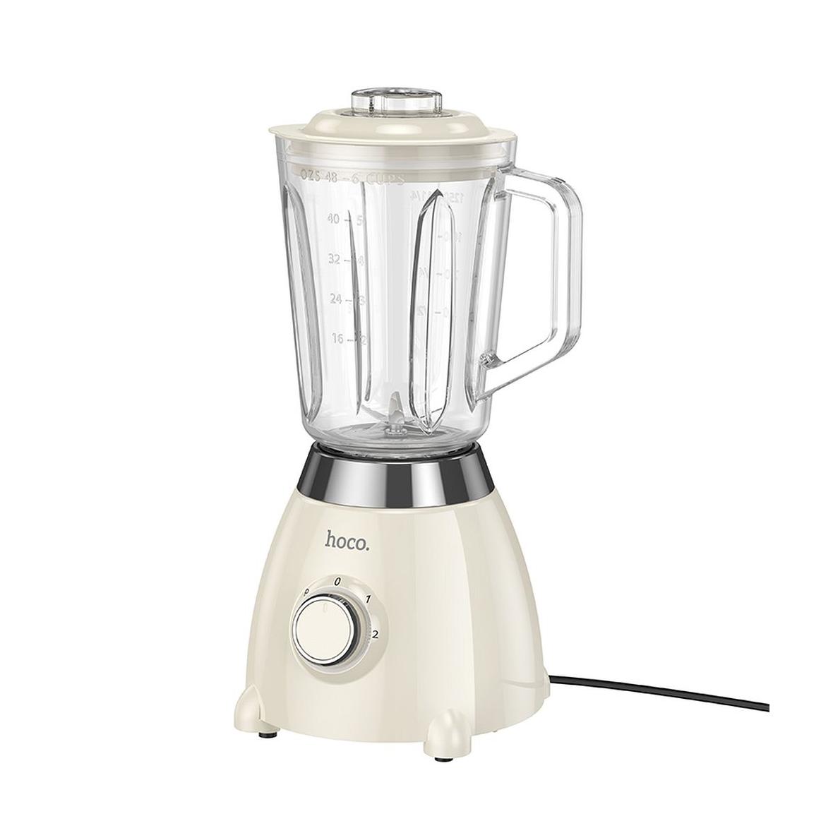 Blender kielichowy Hoco w stylu retro 1,5L HE33 biały