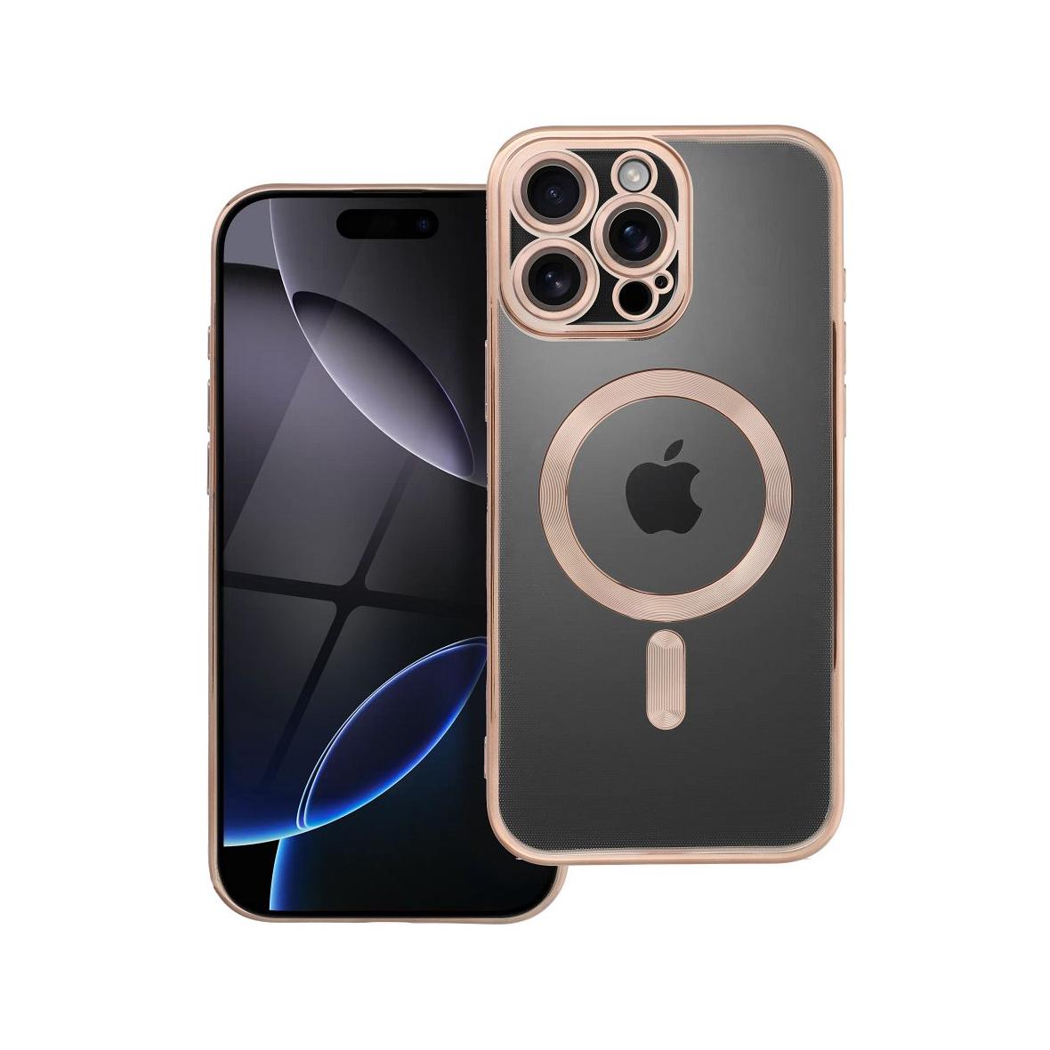 Futerał do iPhone 16 PRO MAX Electro Mag Cover zgodny z MagSafe brązowy