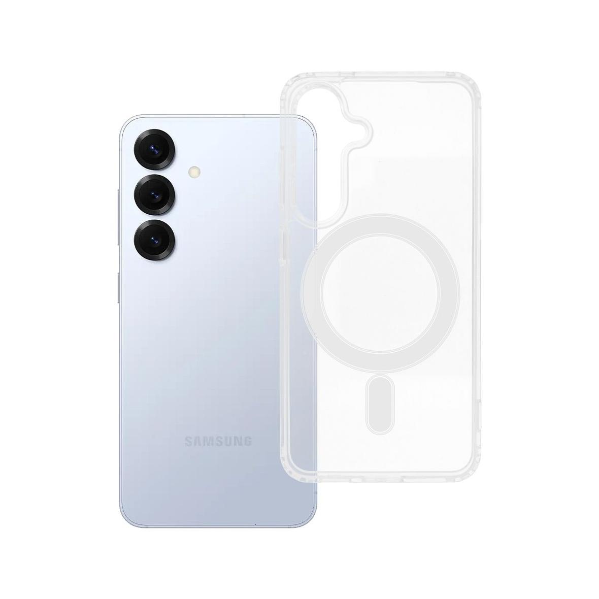 Futerał do Samsung S25 Clear Mag Cover (MID) zgodny z MagSafe transparentny