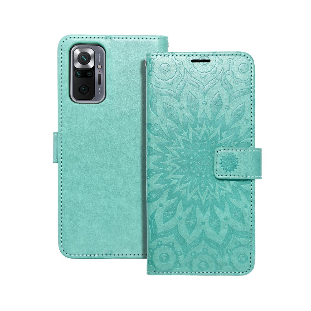 Etui z klapką na Xiaomi Redmi NOTE 10 PRO Mezzo Book mandala zielone