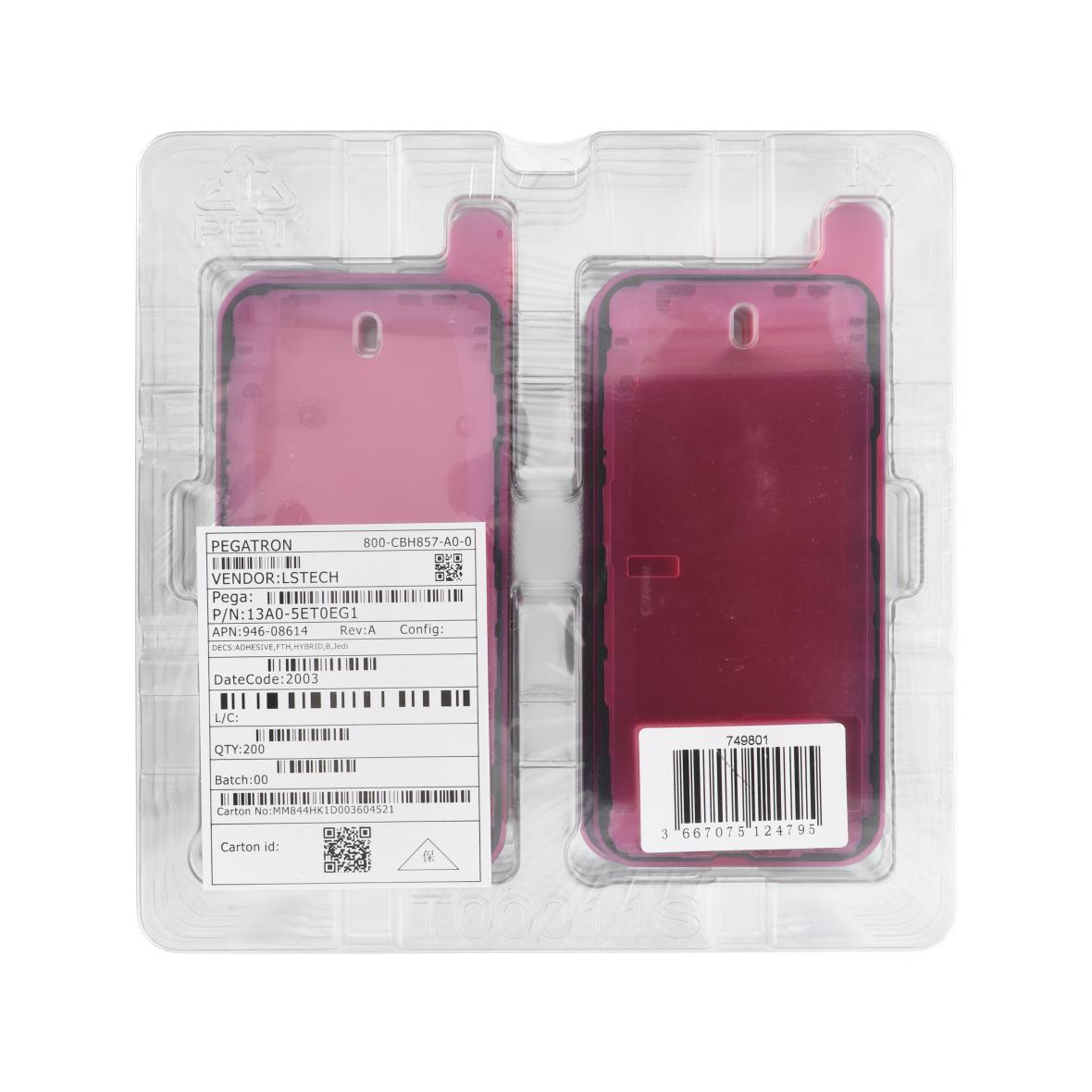 ServicePack Taśma klejąca uszczelka wyświetlacza do iPhone 13 (opakowanie 200szt)