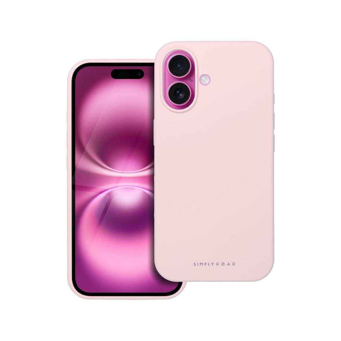 ROAR futerał CLOUD SKIN do IPHONE 16 Jasnoróżowy