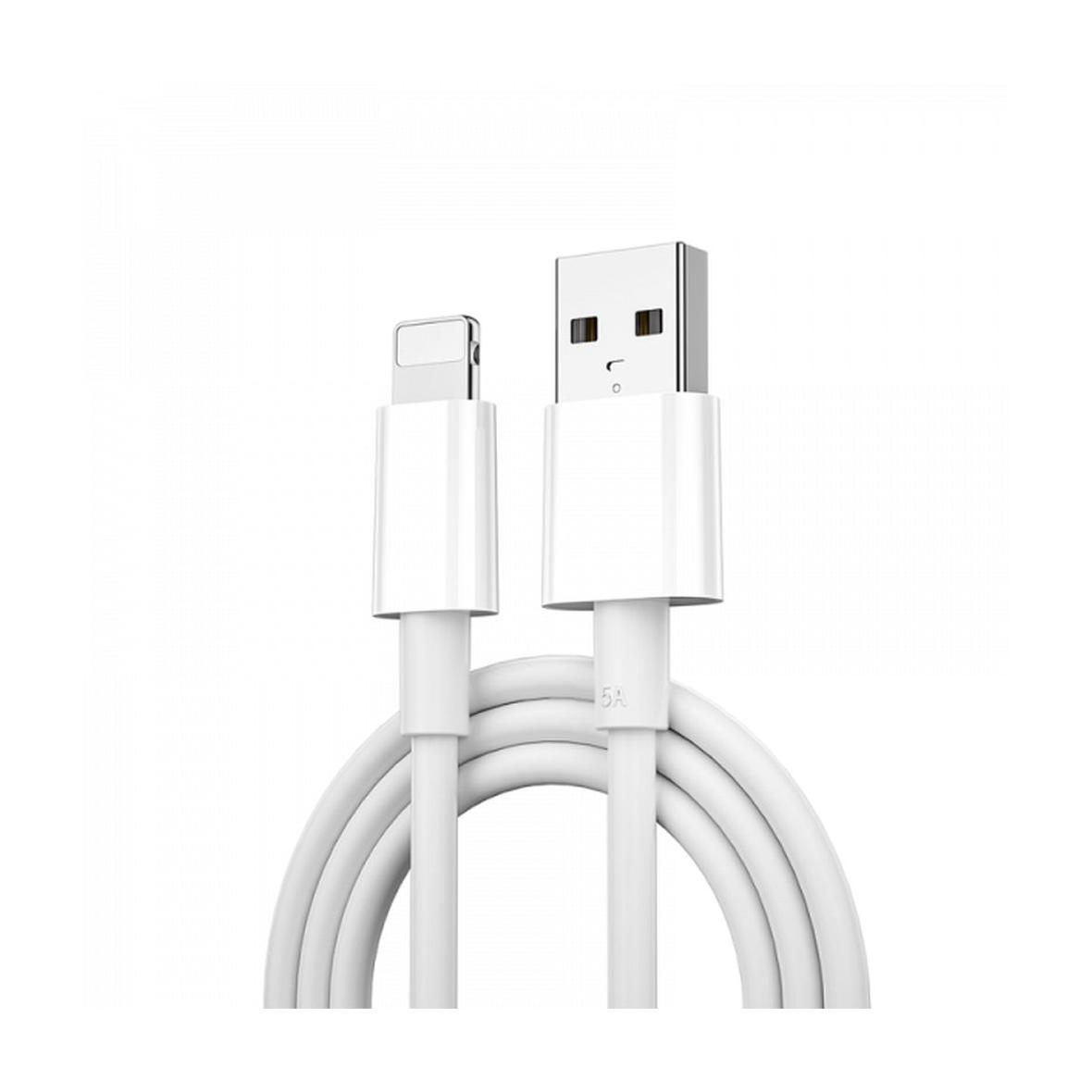 Kabel USB A do Lightning Wiwu 2,4A Wi-C006 biały