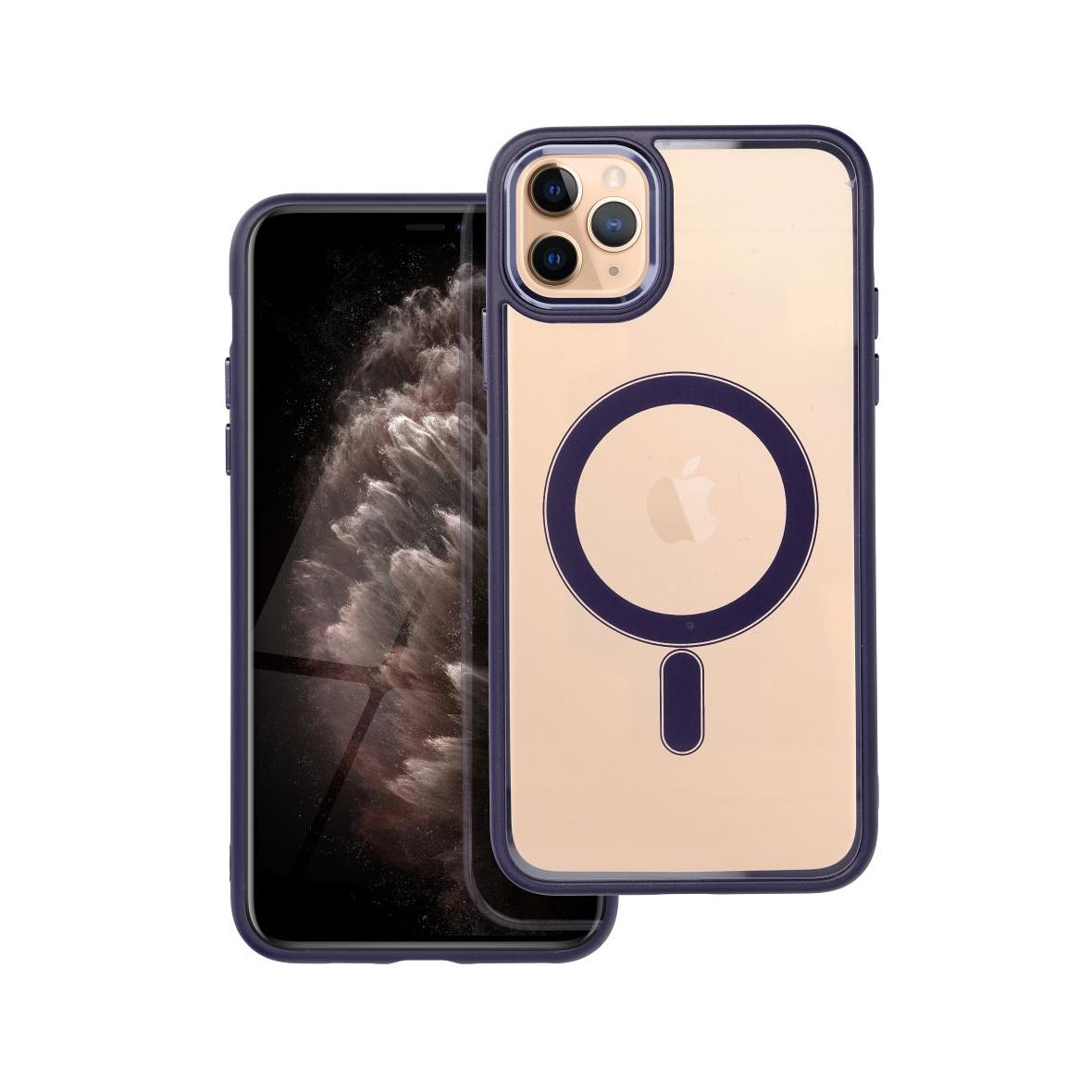 Futerał do iPhone 12 / 12 PRO Color Edge Mag Cover zgodny z MagSafe fioletowy