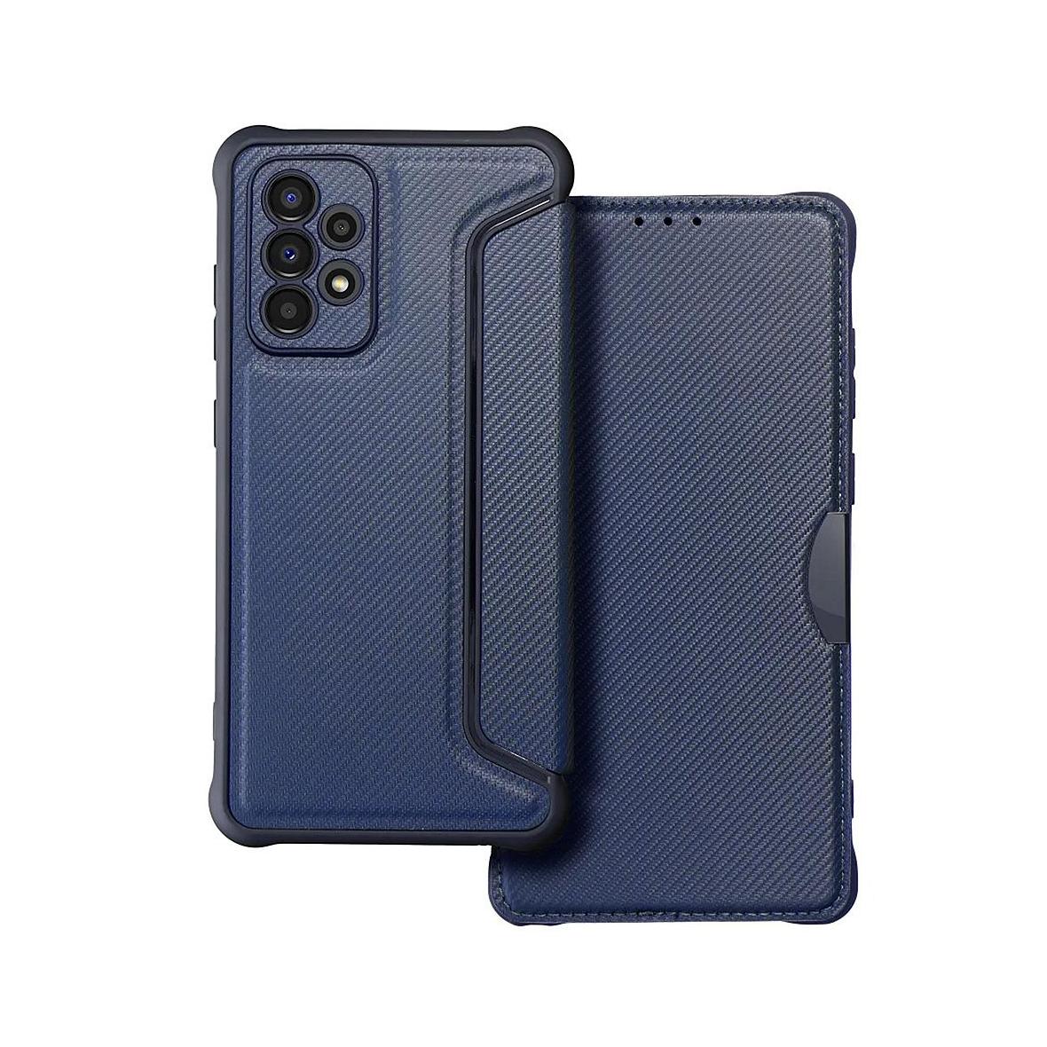 Etui z klapką na Samsung A53 5G Razor Book niebieskie