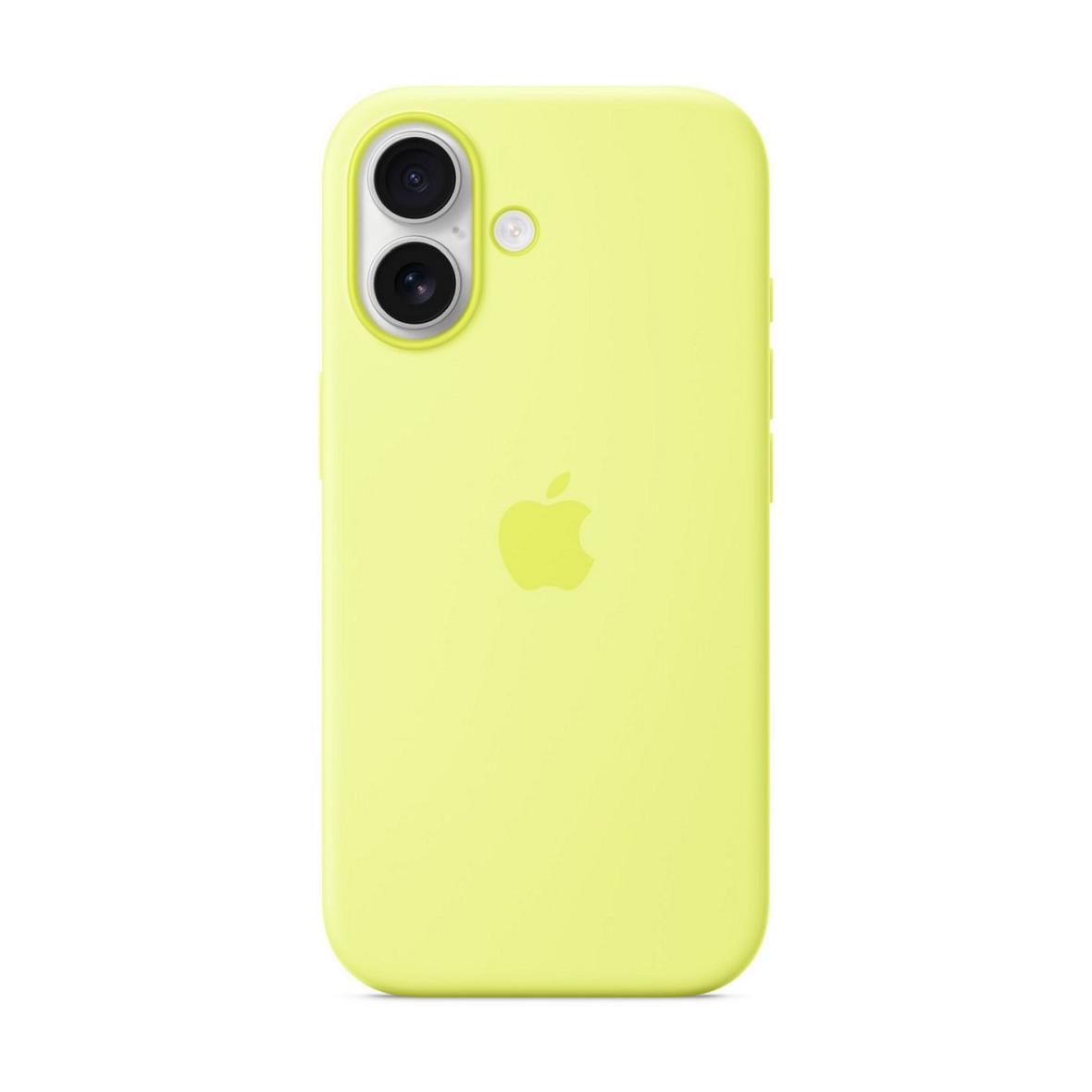 iPhone 17 Silicone Case with MagSafe - Neon Yellow 0INT
