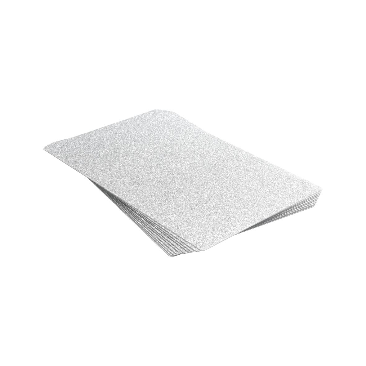 Folia do cięcia do plotera na tył telefonu 180 x 120 mm 10 sztuk - srebrna