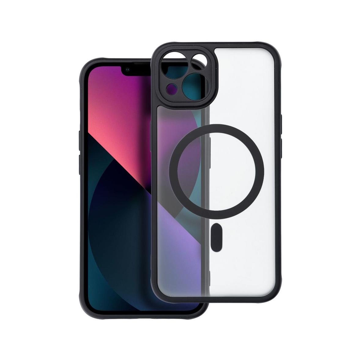 Futerał do iPhone 13 Full Matte Mag Cover zgodny z MagSafe czarny