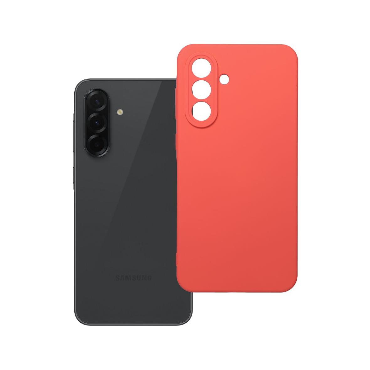 Futerał do Samsung A36 5G Silicone brzoskwiniowy