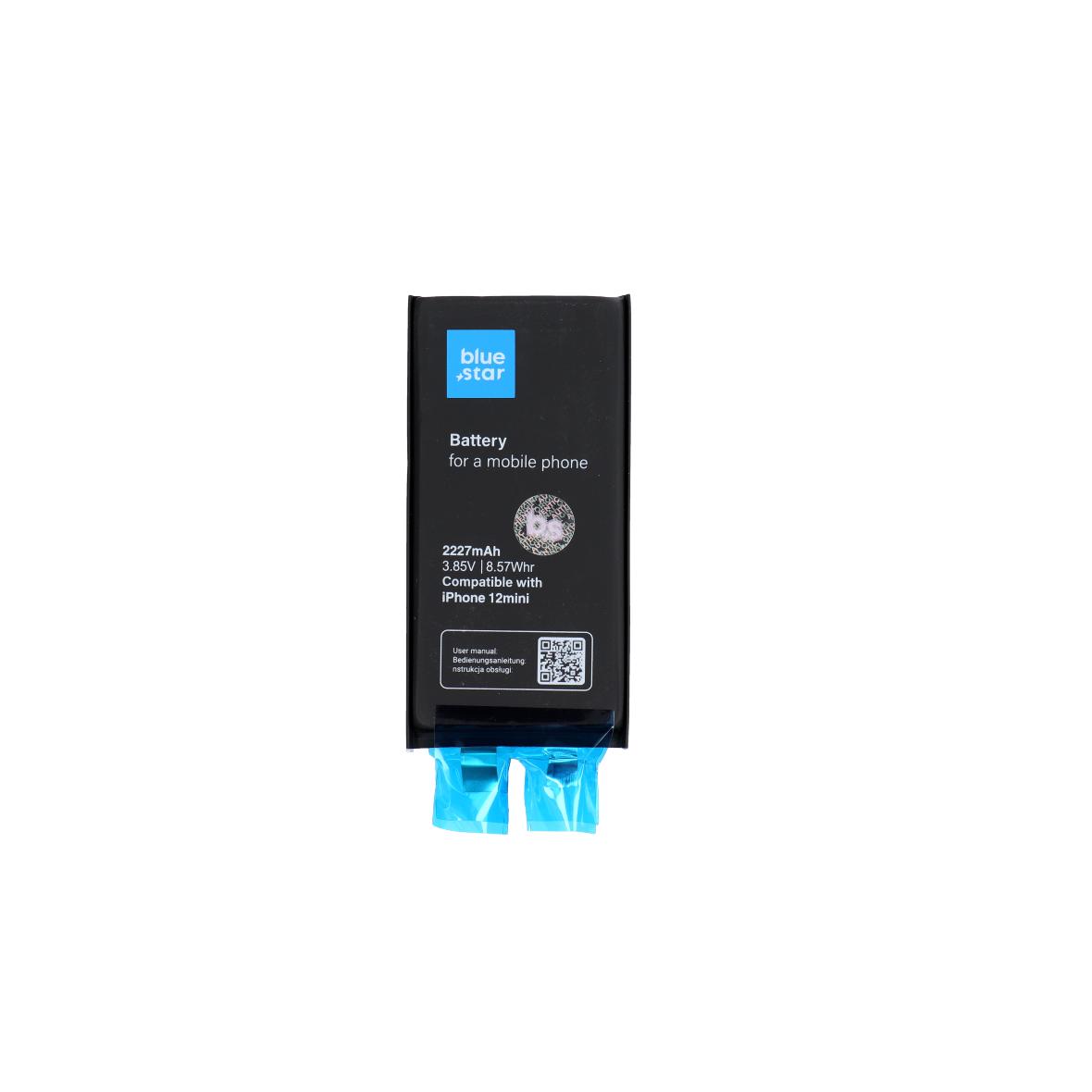 Bateria bez BMS do iPhone 12 mini 2227 mAh Blue Star HQ