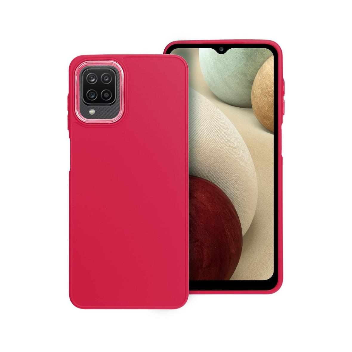Futerał do Samsung A12 / M12 Frame magenta