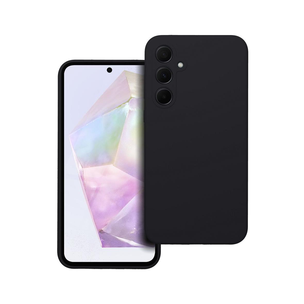 Futerał do Samsung A35 5G Silicone 2mm czarny