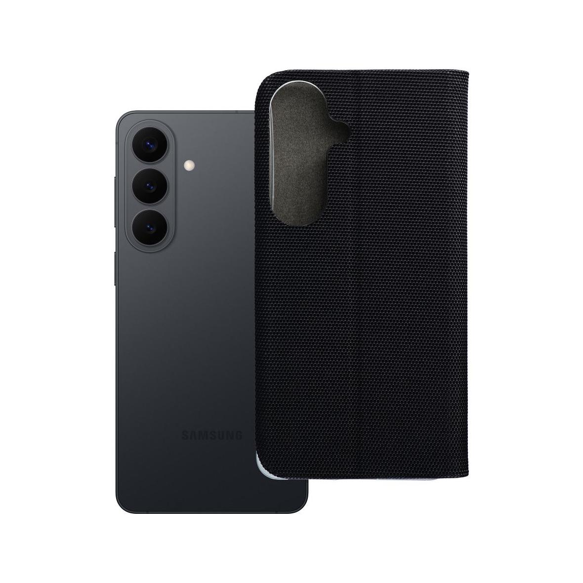 Etui z klapką na Samsung S26 Sensitive Book czarne